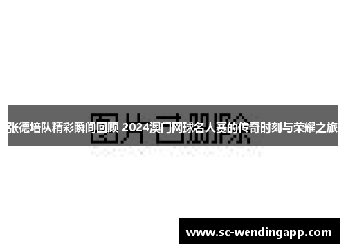 张德培队精彩瞬间回顾 2024澳门网球名人赛的传奇时刻与荣耀之旅
